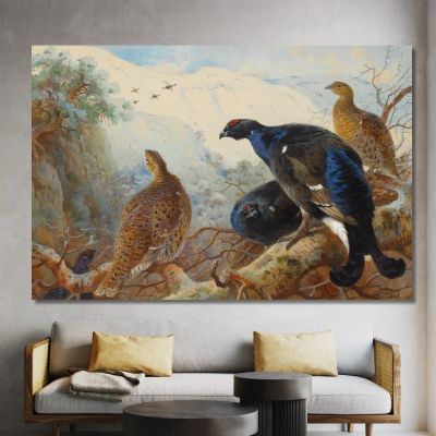 Blackgame Archibald Thorburn ath28 canvas print 