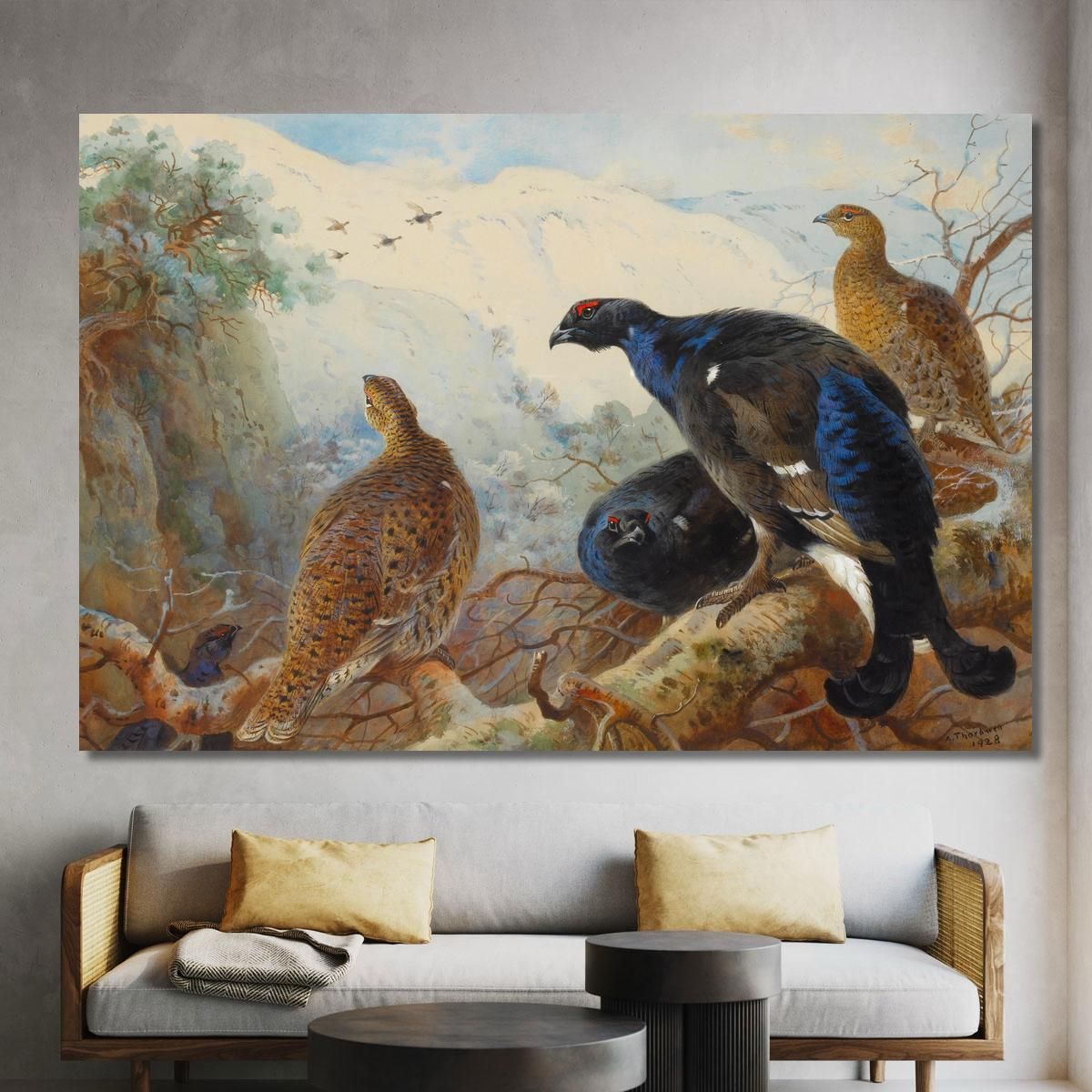 Blackgame Archibald Thorburn ath28 canvas print 
