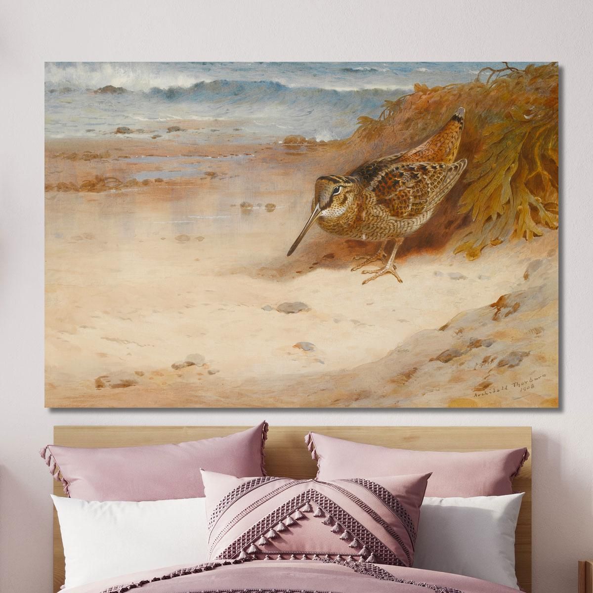 Hungry And Homeless Archibald Thorburn ath56 canvas print 