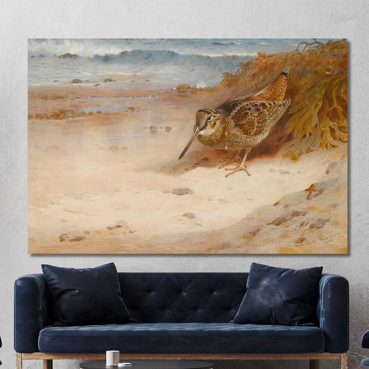 Hungry And Homeless Archibald Thorburn ath56 canvas print 