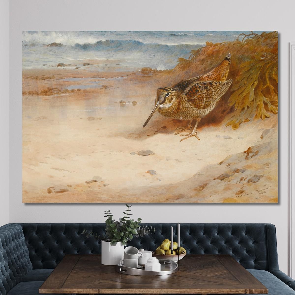 Hungry And Homeless Archibald Thorburn ath56 canvas print 