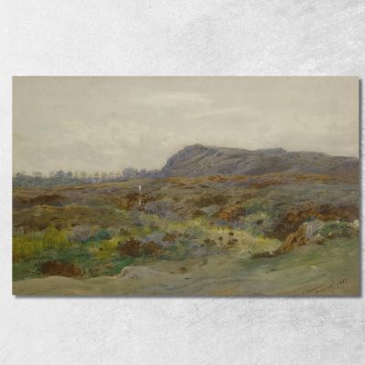 Moorland Landscape Archibald Thorburn ath69 canvas print 
