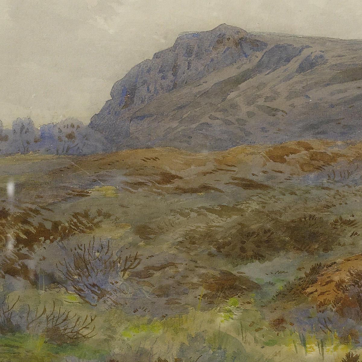 Moorland Landscape Archibald Thorburn ath69 canvas print