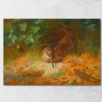 Woodcock Archibald Thorburn ath115 canvas print 