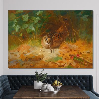 Woodcock Archibald Thorburn ath115 canvas print 