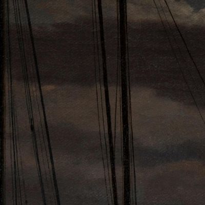 Moonlight Picture Christoffer Wilhelm Eckersberg cwe39 canvas print