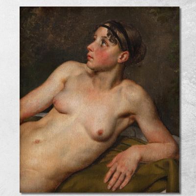 Reclining Female Nude Christoffer Wilhelm Eckersberg cwe55 canvas print 