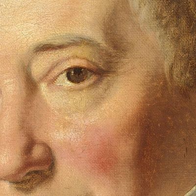 Study For Portrait Of Merchant Schmidt Christoffer Wilhelm Eckersberg cwe64 canvas print