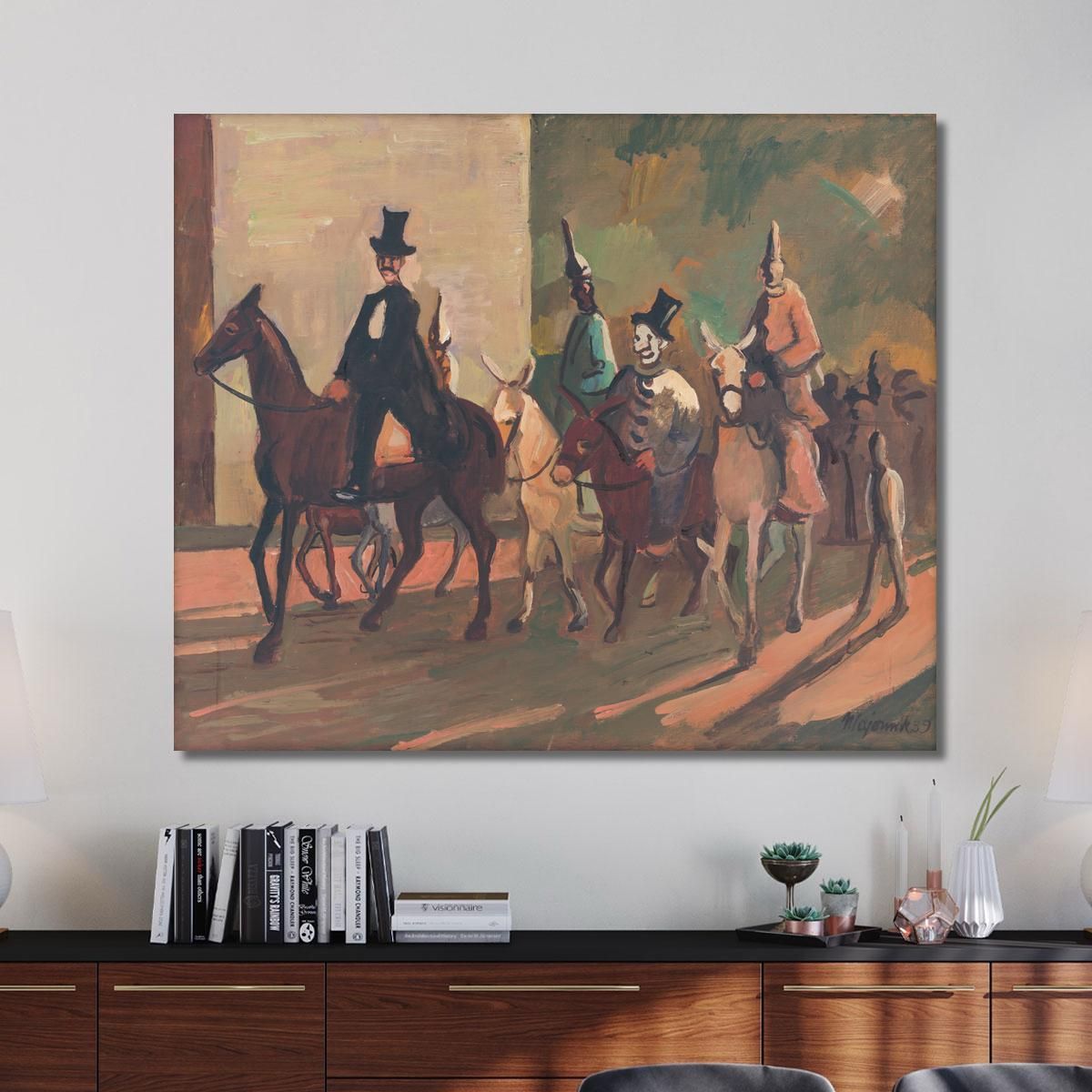 Entering The Ring Cyprián Majerník cmj25 canvas print 