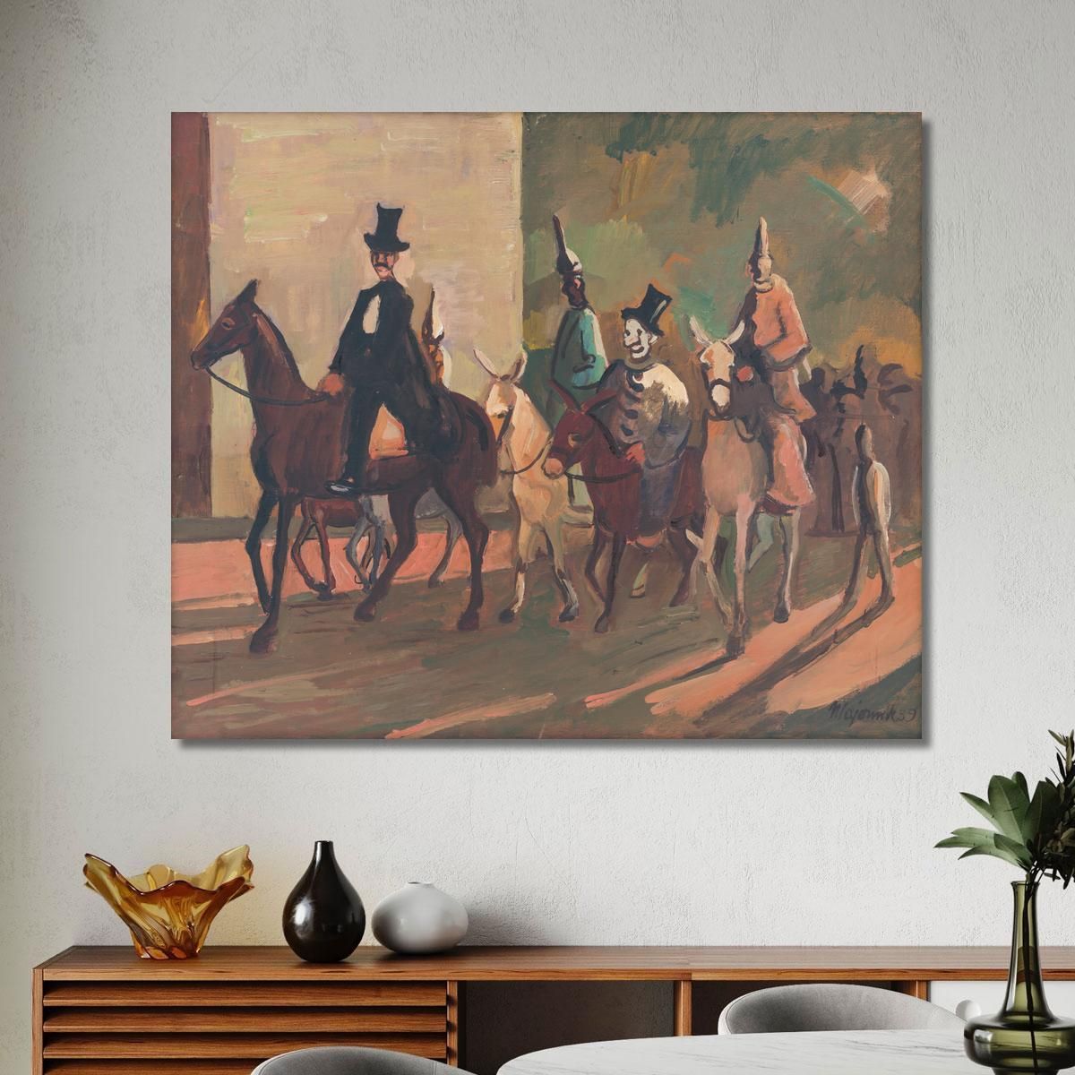 Entering The Ring Cyprián Majerník cmj25 canvas print 