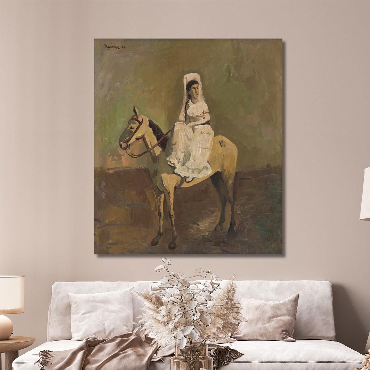 Equestrienne Cyprián Majerník cmj26 canvas print 