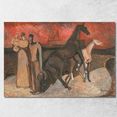Fire Refugees Cyprián Majerník cmj32 canvas print 