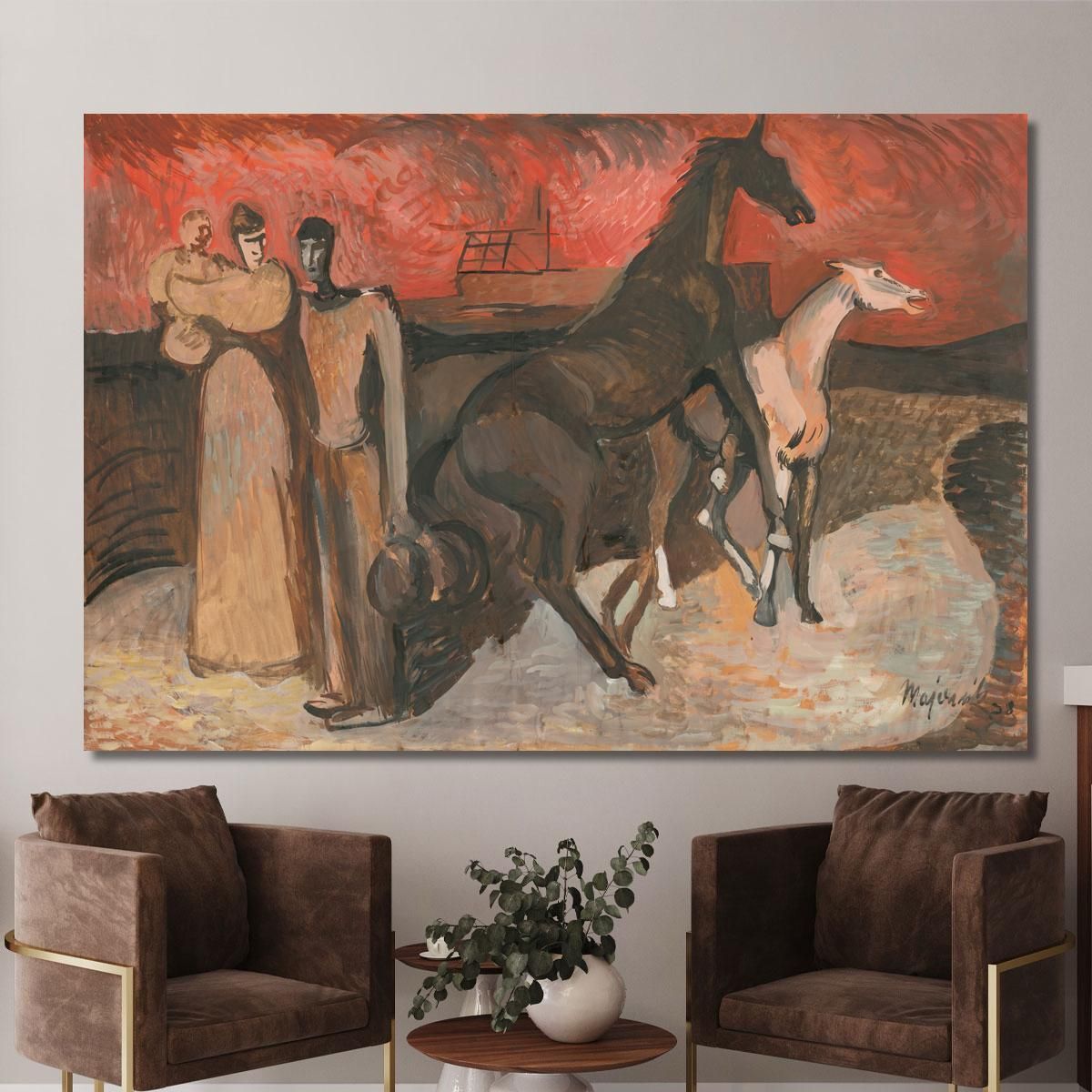 Fire Refugees Cyprián Majerník cmj32 canvas print 