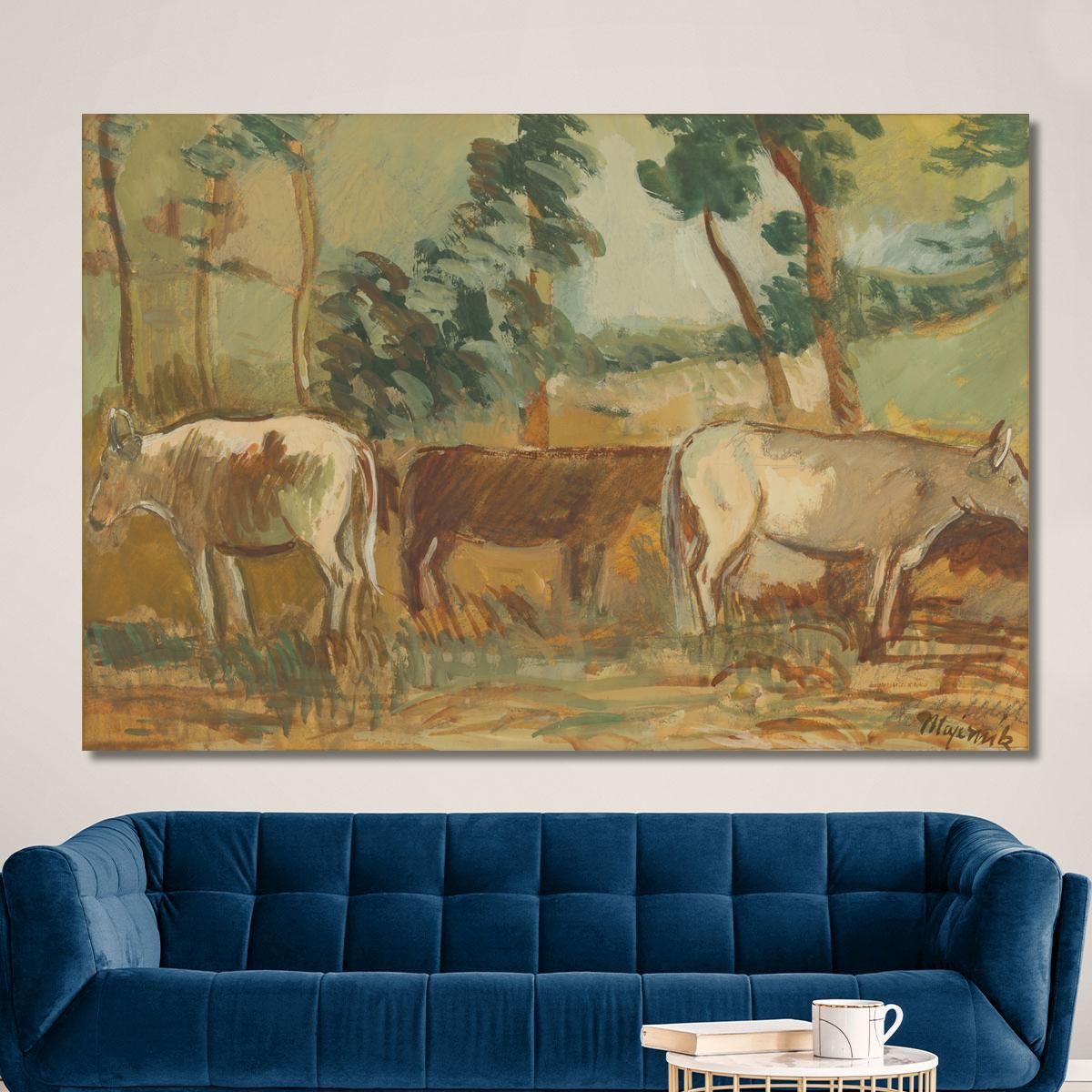 Cows Cyprián Majerník cmj37 canvas print 