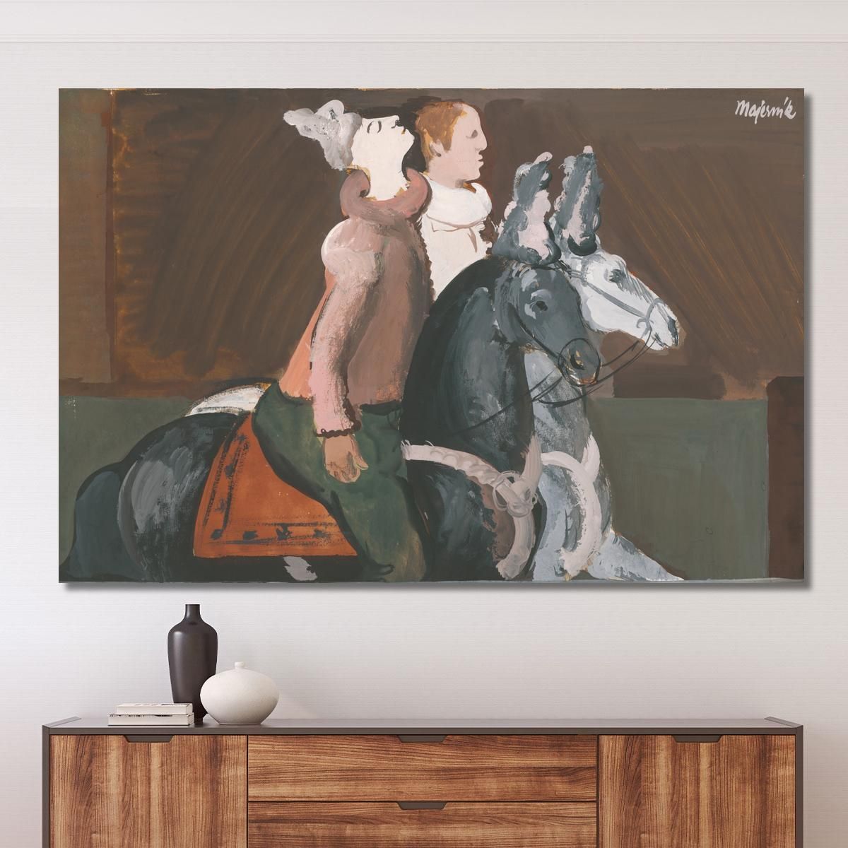 Two Riders Cyprián Majerník cmj87 canvas print 