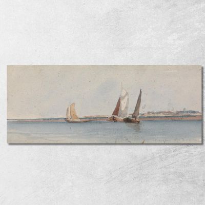 Bergen Op Zoom David Cox dcx5 canvas print 
