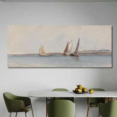 Bergen Op Zoom David Cox dcx5 canvas print 