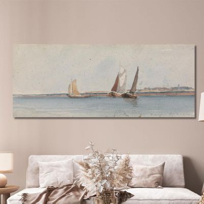 Bergen Op Zoom David Cox dcx5 canvas print 