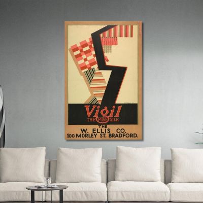 Virgil-The Pure Silk Edward McKnight Kauffer emk18 canvas print 