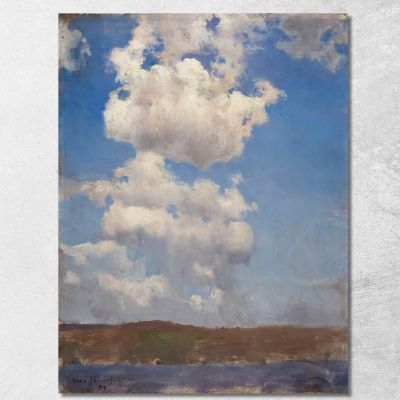 Cloud Study Eero Järnefelt ejr3 canvas print 