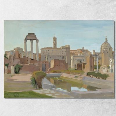 Forum Romanum Eero Järnefelt ejr10 canvas print 