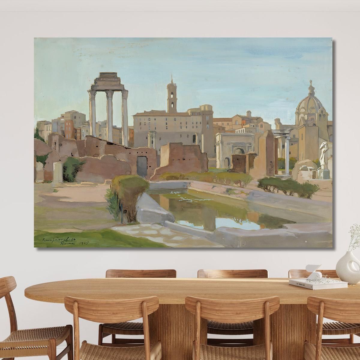 Forum Romanum Eero Järnefelt ejr10 canvas print 