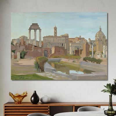 Forum Romanum Eero Järnefelt ejr10 canvas print 