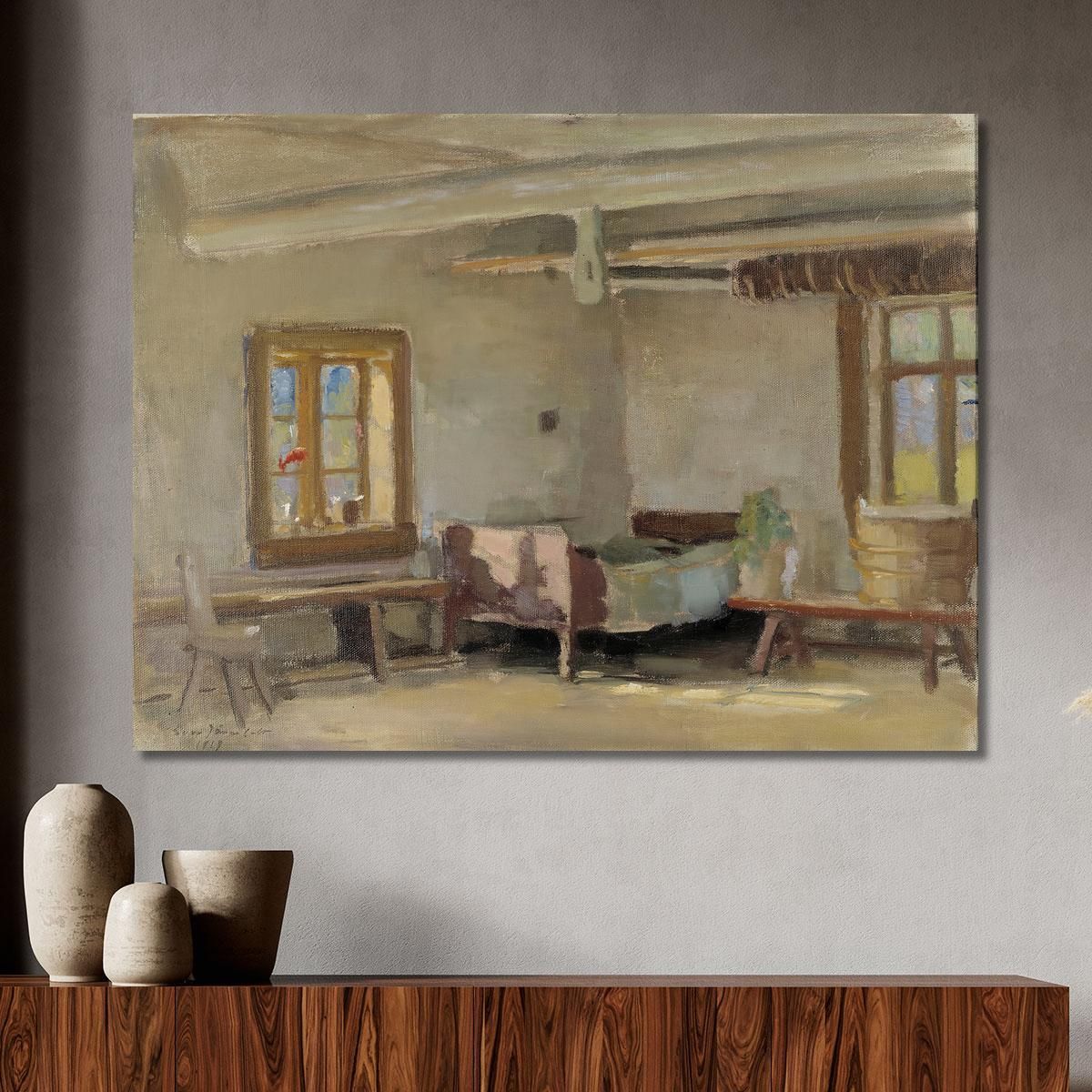 Interior Eero Järnefelt ejr14 canvas print 