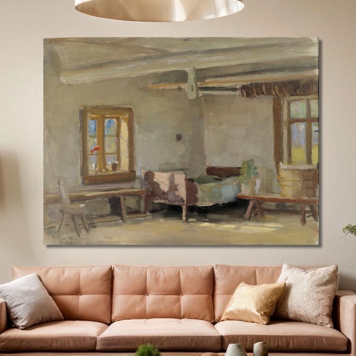 Interior Eero Järnefelt ejr14 canvas print 