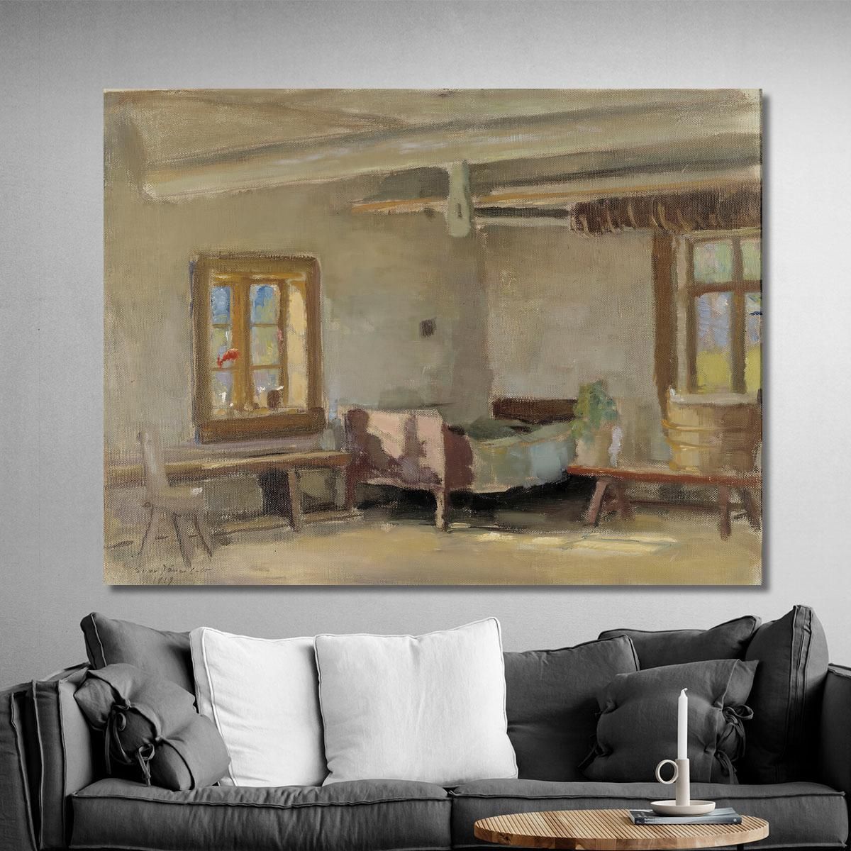 Interior Eero Järnefelt ejr14 canvas print 