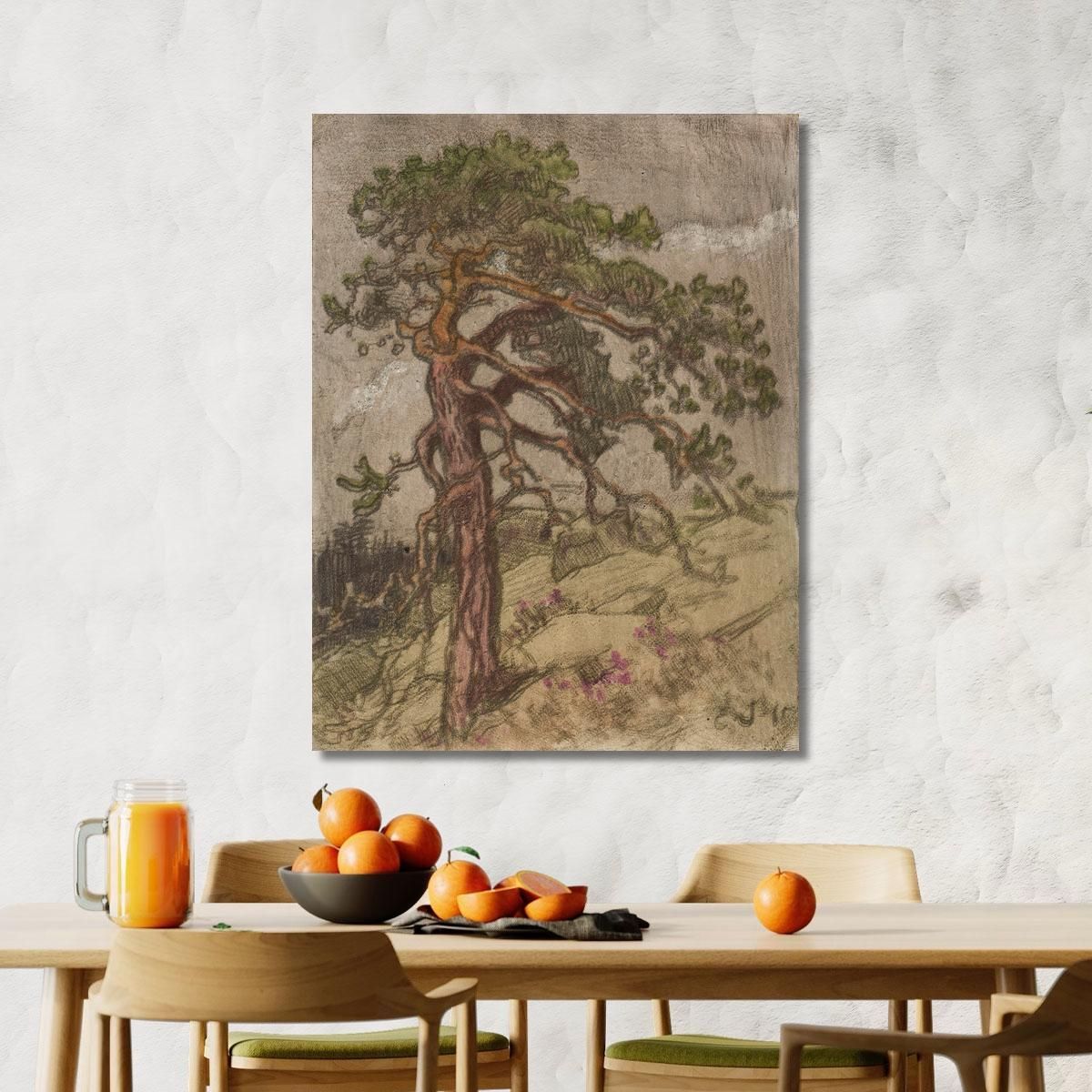 Kalliopetäjä Eero Järnefelt ejr15 canvas print 