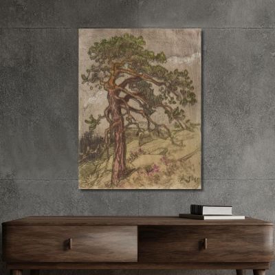 Kalliopetäjä Eero Järnefelt ejr15 canvas print 