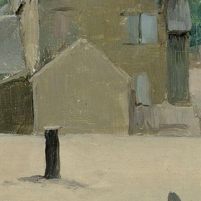Kyläkuva Eero Järnefelt ejr17 canvas print