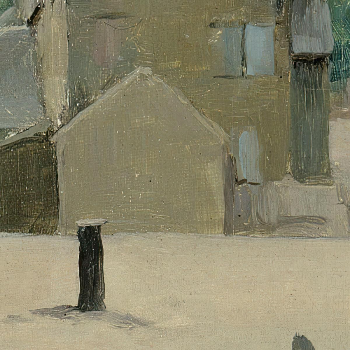 Kyläkuva Eero Järnefelt ejr17 canvas print