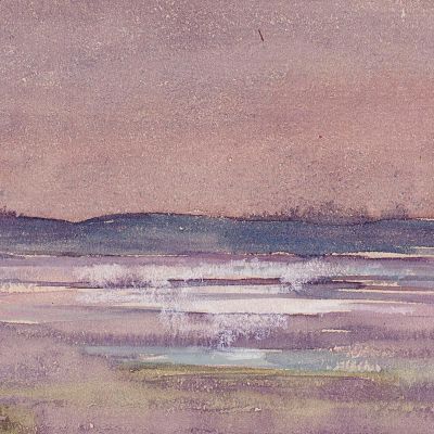 Lake Or Seascape Eero Järnefelt ejr19 canvas print