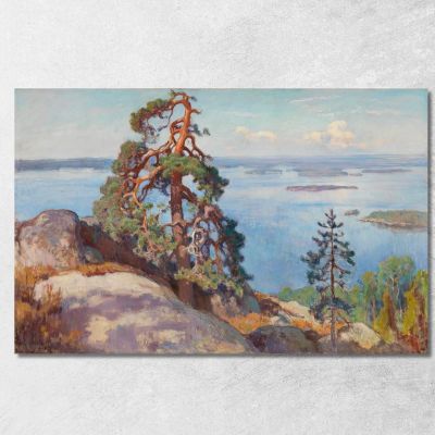 Landscape From Koli Eero Järnefelt ejr22 canvas print 