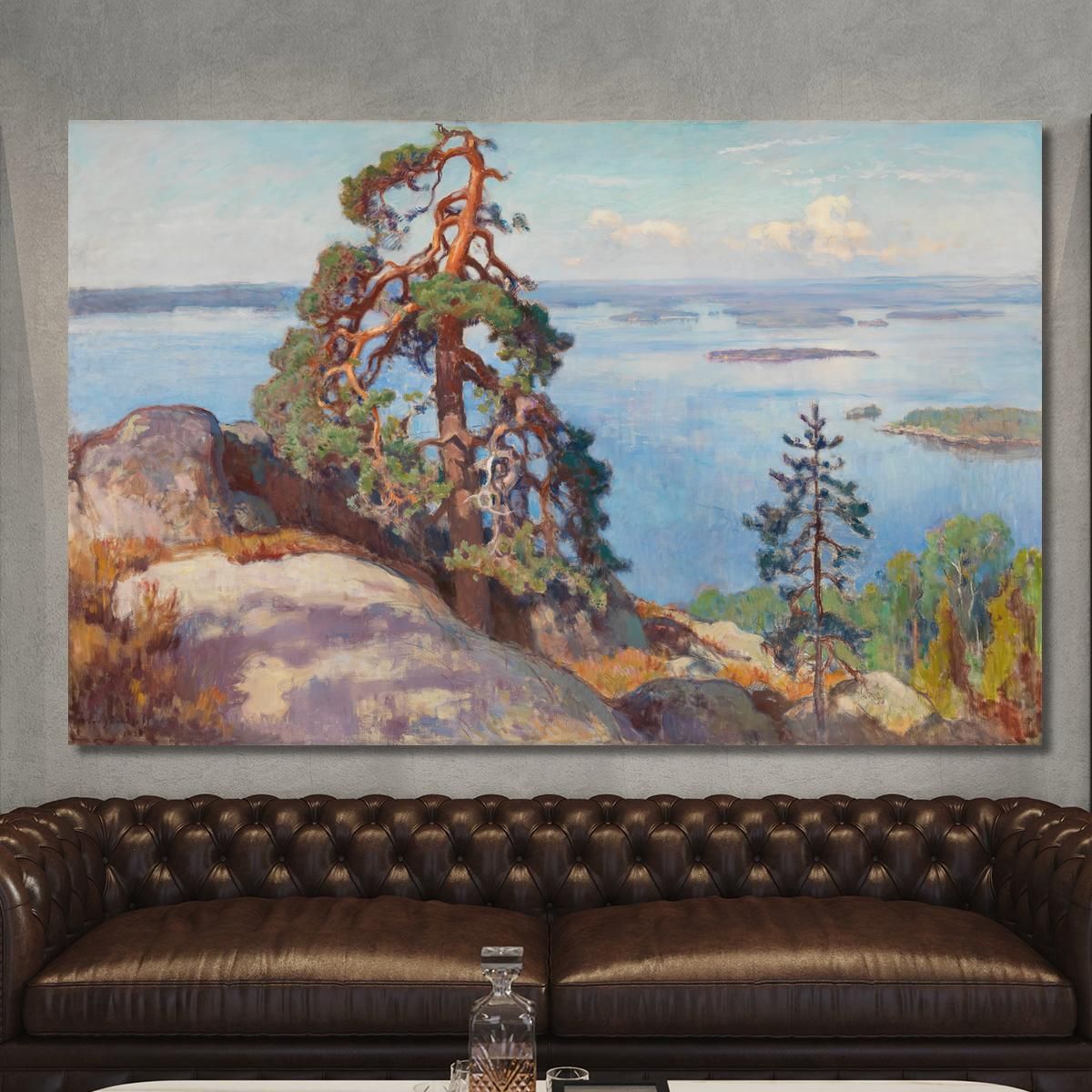 Landscape From Koli Eero Järnefelt ejr22 canvas print 