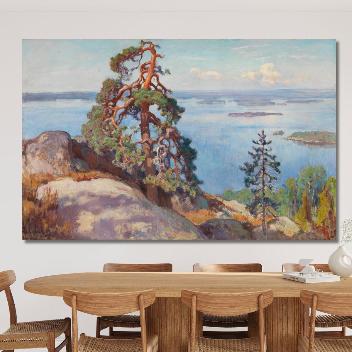 Landscape From Koli Eero Järnefelt ejr22 canvas print 