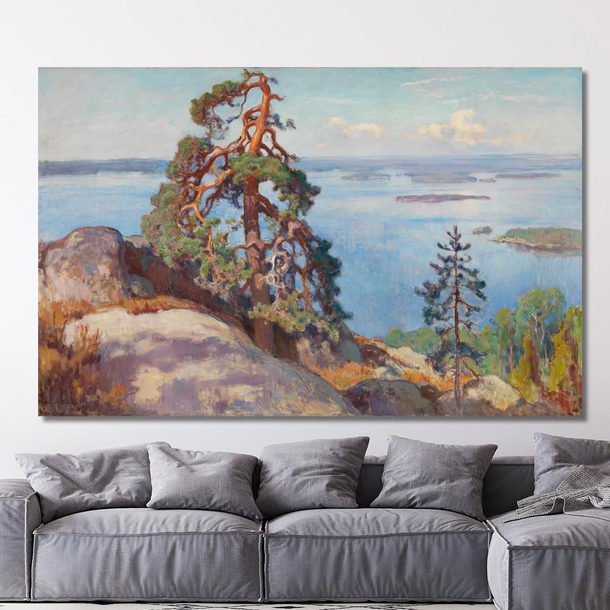 Landscape From Koli Eero Järnefelt ejr22 canvas print 