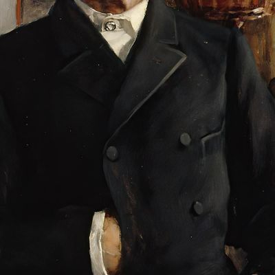 Portrait Of Baron Johan Philip Palmén Vice Chancellor Of The University Eero Järnefelt ejr27 canvas print