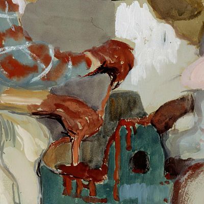 Two Girls Dyeing Fabric Eero Järnefelt ejr37 canvas print