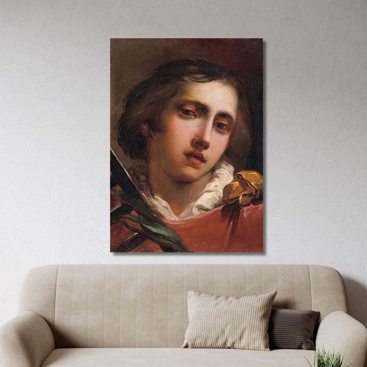 Saint Lawrence Gaetano Gandolfi ggn9 canvas print 