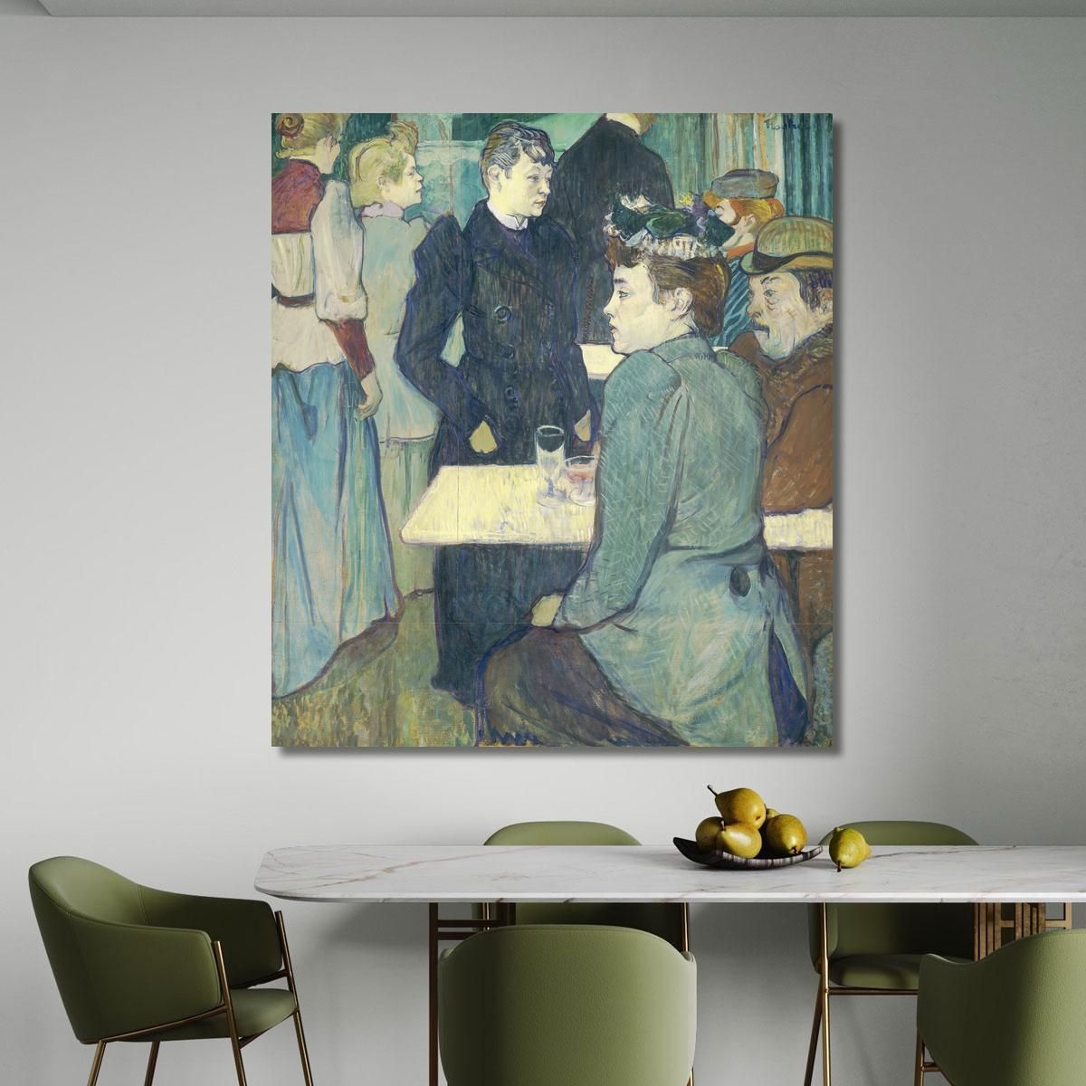A Corner Of The Moulin De La Galette Henri de Toulouse-Lautrec htl1 canvas print 