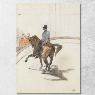 At The Circus The Spanish Walk Henri de Toulouse-Lautrec htl12 canvas print 