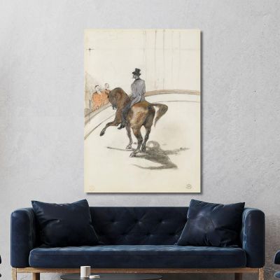 At The Circus The Spanish Walk Henri de Toulouse-Lautrec htl12 canvas print 