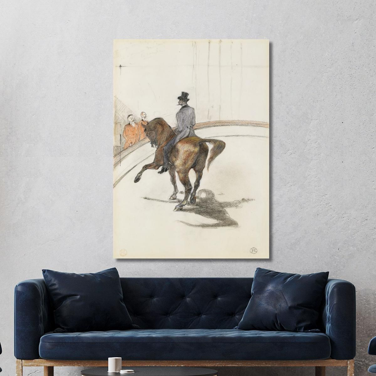 At The Circus The Spanish Walk Henri de Toulouse-Lautrec htl12 canvas print 