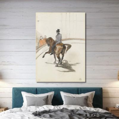 At The Circus The Spanish Walk Henri de Toulouse-Lautrec htl12 canvas print 