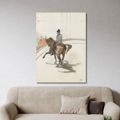 At The Circus The Spanish Walk Henri de Toulouse-Lautrec htl12 canvas print 
