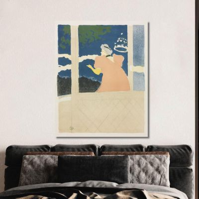 At The Ambassadeurs Henri de Toulouse-Lautrec htl20 canvas print 