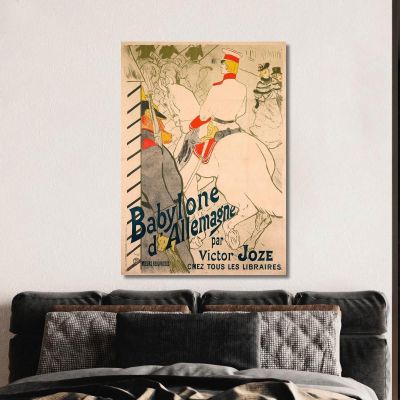 Babylon Of Germany Henri de Toulouse-Lautrec htl21 canvas print 